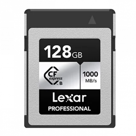Lexar 128GB Professional CFexpress Type-B Memory Card Silver